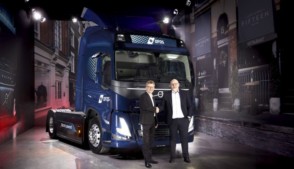 Volvo Trucks: 100 de camioane electrice pentru DFDS