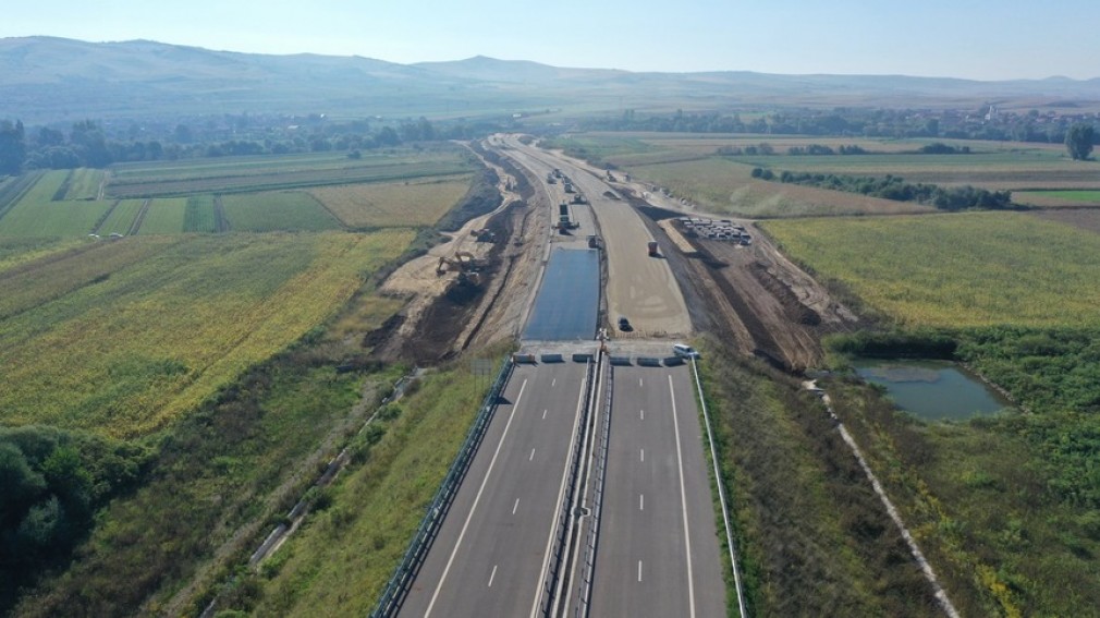 VIDEO Tronsonul doi din  Autostrada Sebeș - Turda va fi deschis în 2021