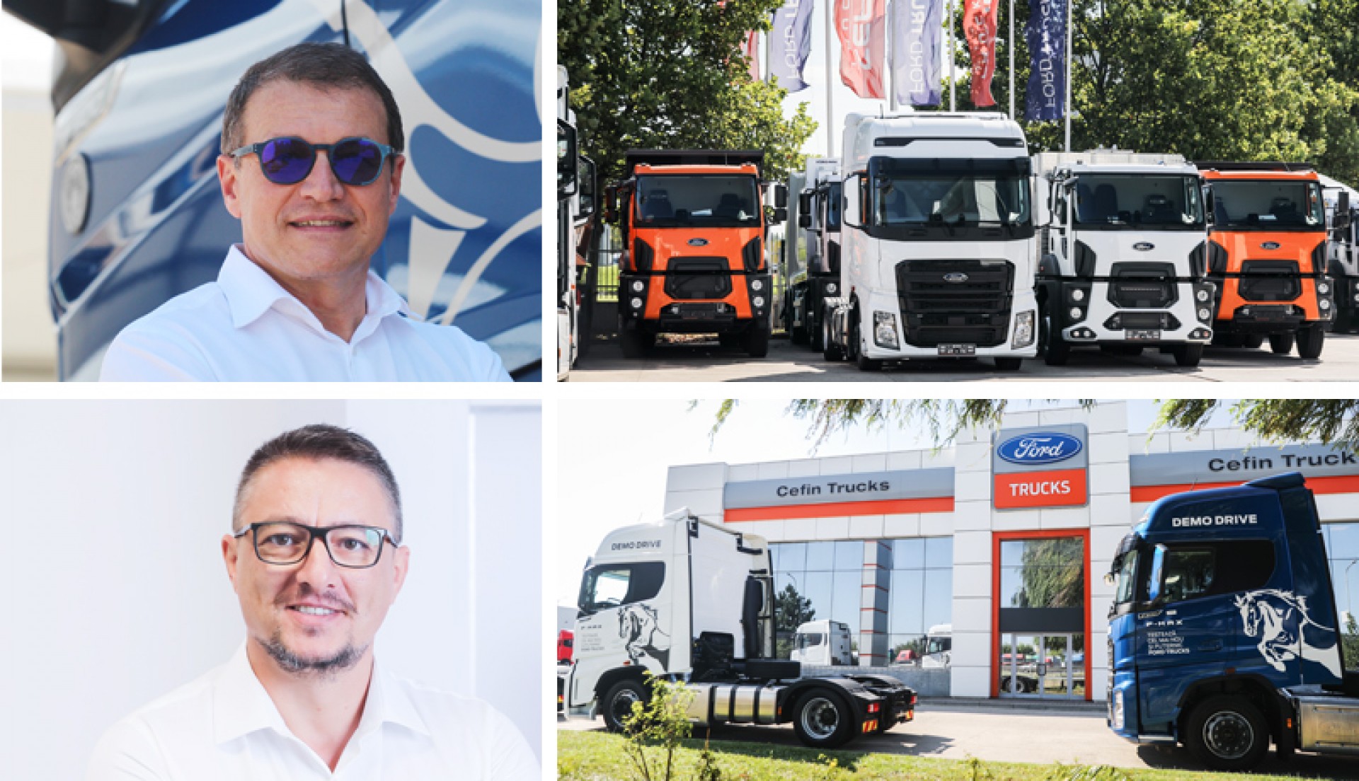 Cefin Trucks sărbătorește livrarea vehiculului Ford Trucks cu numărul 2000 în România