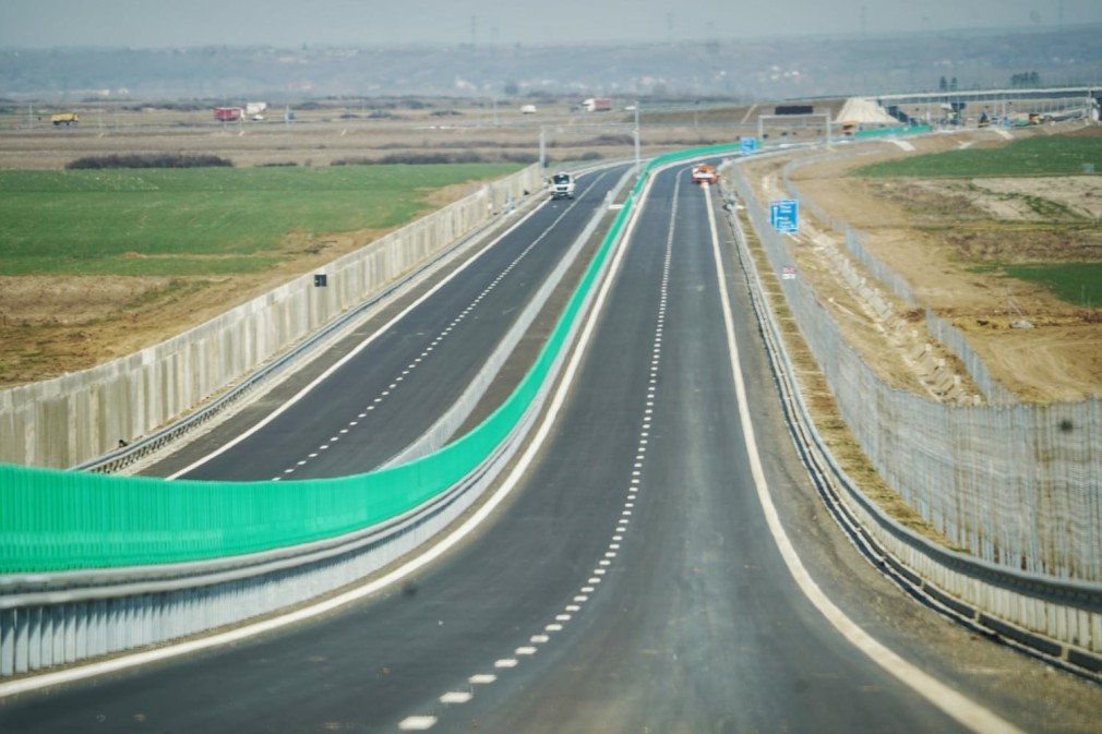 VIDEO Cum arată cei 34 de km de pe Drumul Expres Craiova - Pitești terminați în 2023