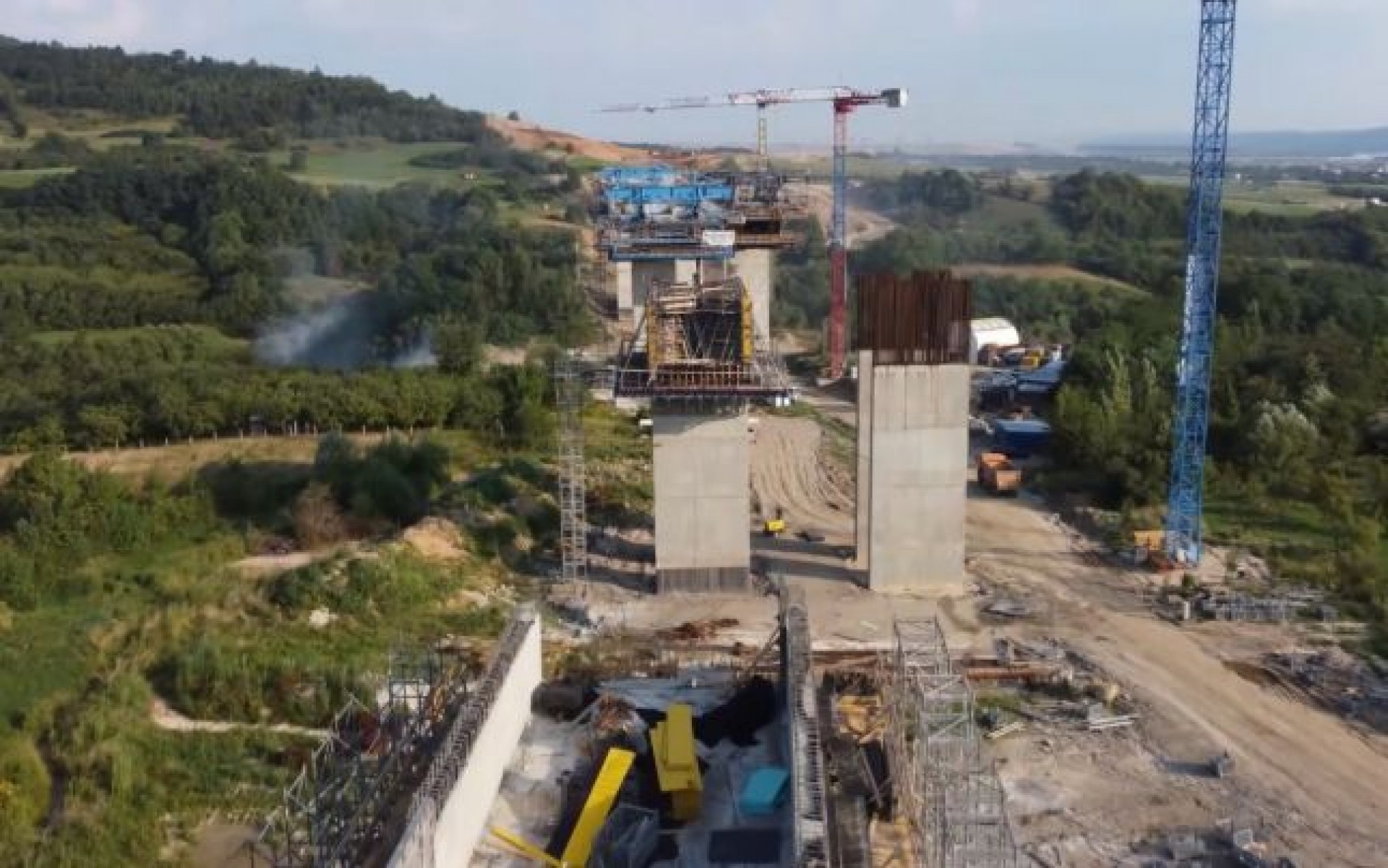 VIDEO Cum arată cel mai avansat tronson de pe Autostrada Sibiu - Pitești care se deschide în 2023