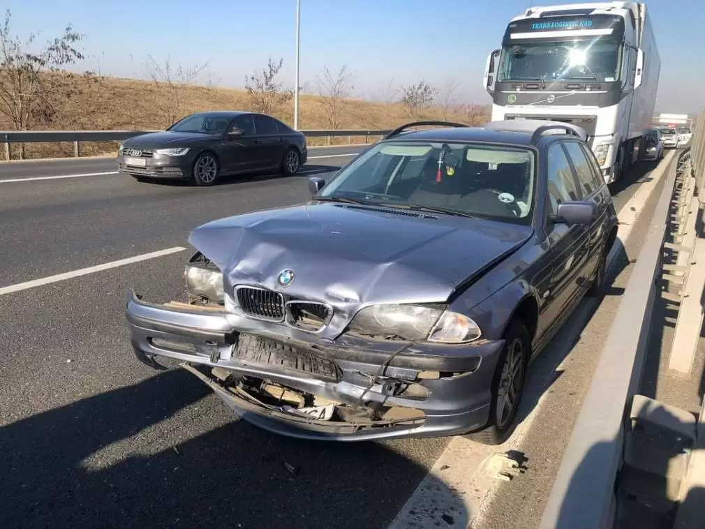 Accident N Lan Cu Un Camion Implicat Pe Autostrada Spre Timi Oara