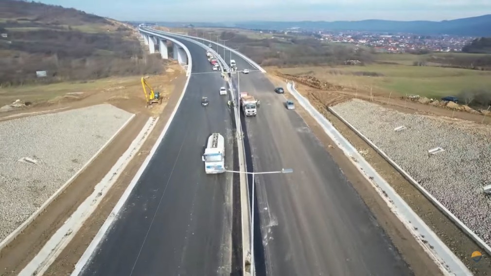 Lotul de Autostradă Sibiu-Boița urmează să fie deschis joi