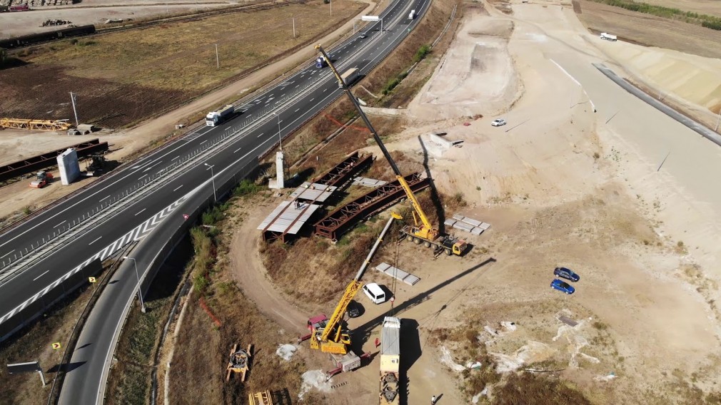 VIDEO. Lotul 1 al Autostrăzii Sebeș - Turda poate fi terminat până la finalul anului