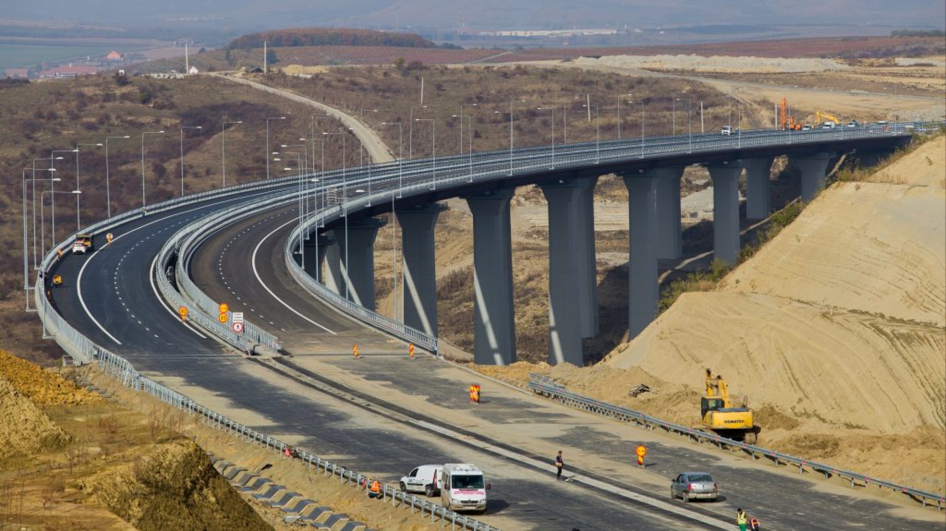 Un nou lot de pe Autostrada Sibiu - Pitești intră în construcție