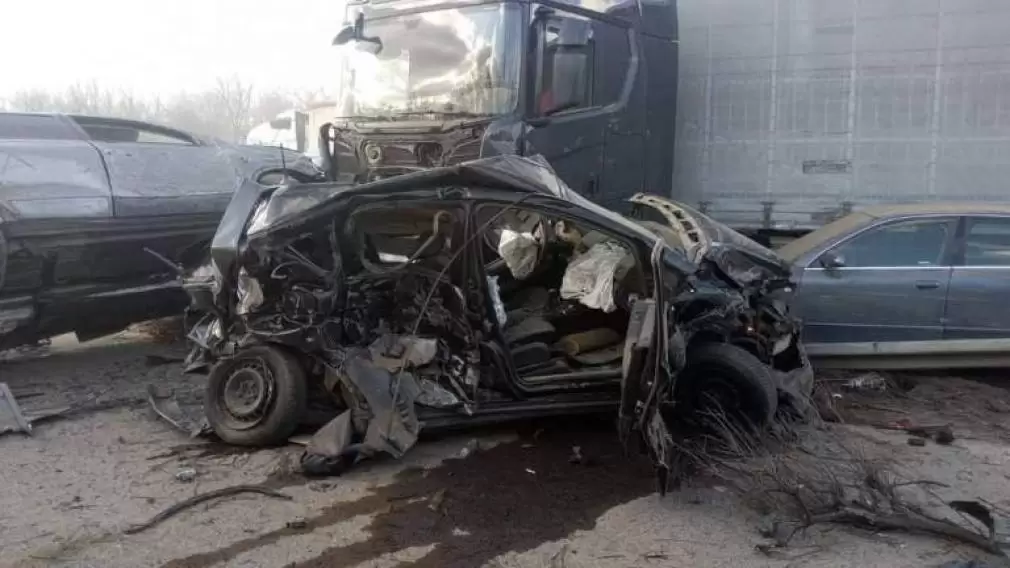 Accident Ntre Un Camion I Dou Autoturisme N Arge Tirmagazin Ro