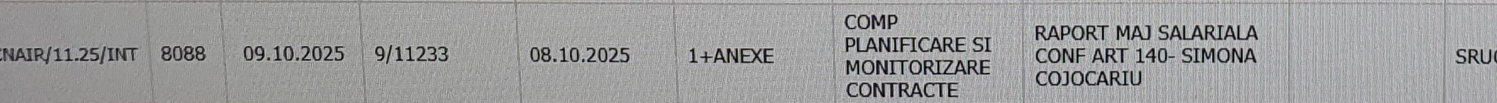 salarii majorate masiv la cnair