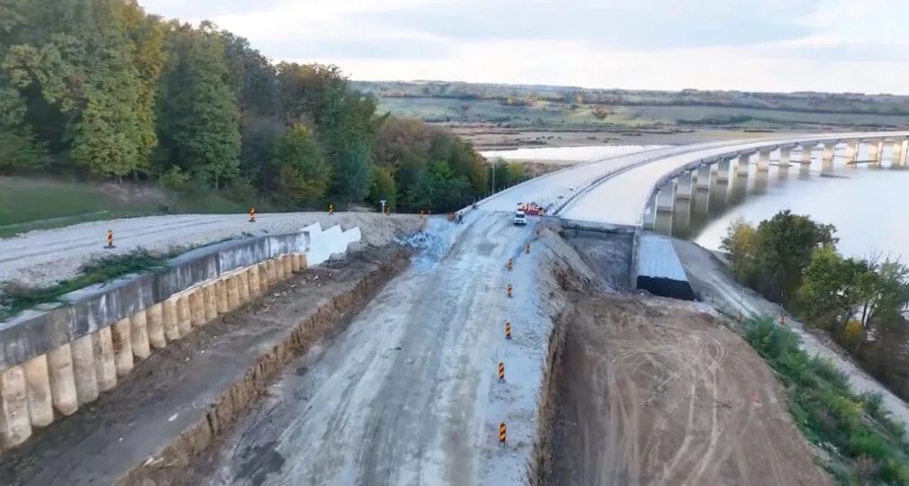 VIDEO Cum merg lucrările pe Autostrada Transilvania?