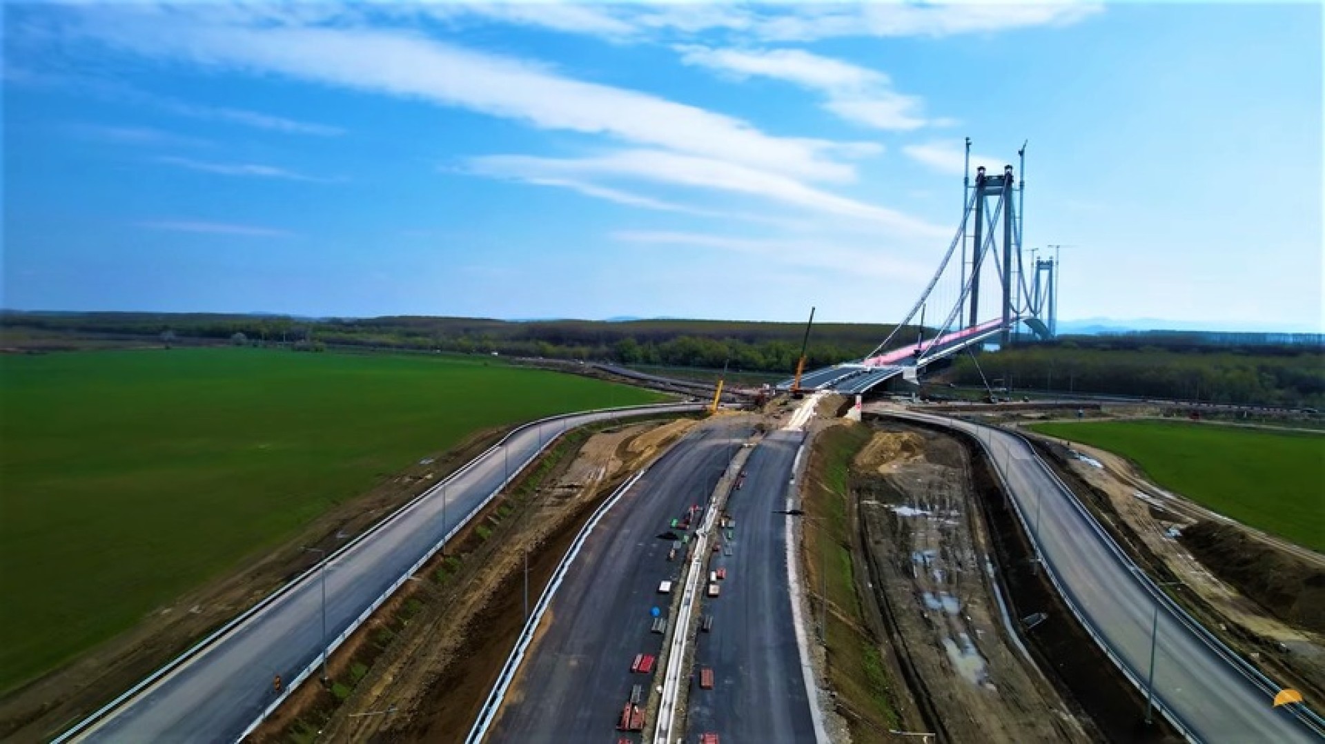 VIDEO Podul de la Brăila va fi inaugurat la sfârşitul lunii iunie