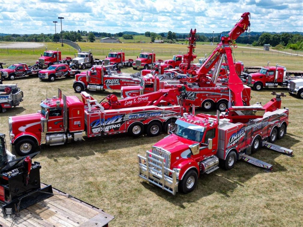 Cum arată camionul care poate ridica 68 de tone?