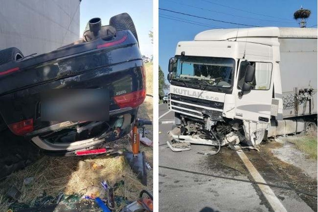 VIDEO Primele declarații ale șoferului de camion, implicat în accidentul cu 3 morți: „A intrat pe contrasens”