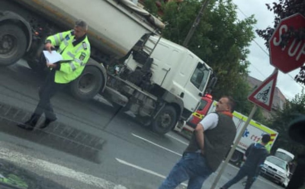 Tânăr accidentat mortal de camion la Cluj