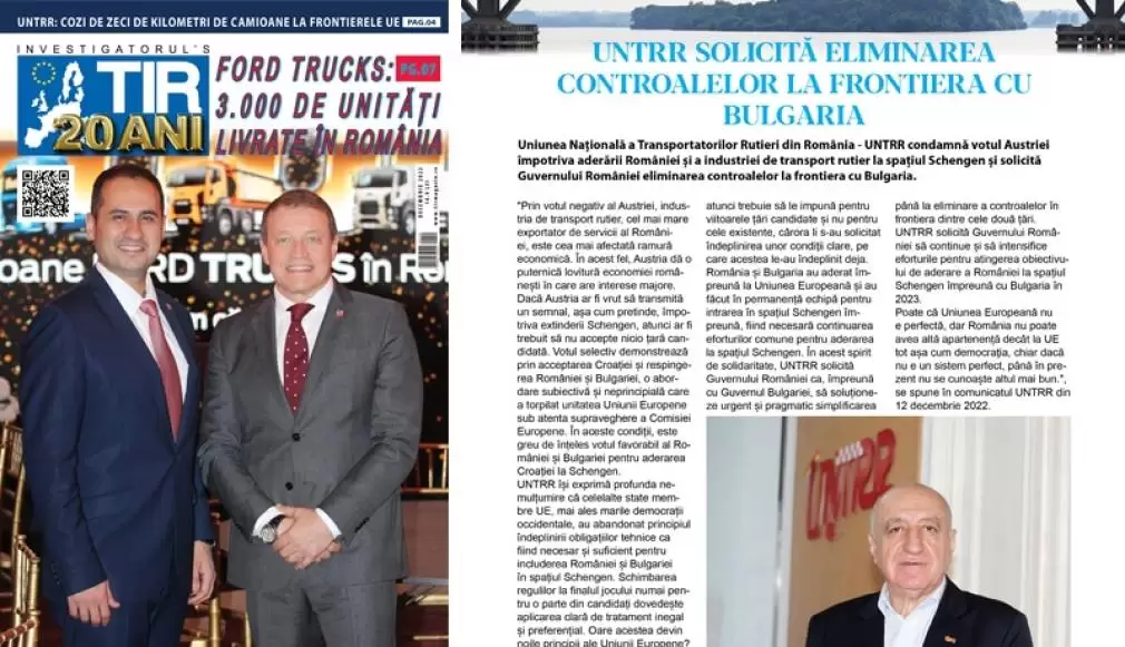 Revista TIR Magazin - ediția DECEMBRIE 2022 - integral
