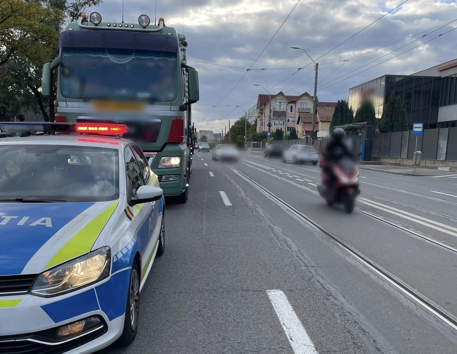 26000 lei amenda pentru un sofer de camion. A transportat mai mult decât permite legea