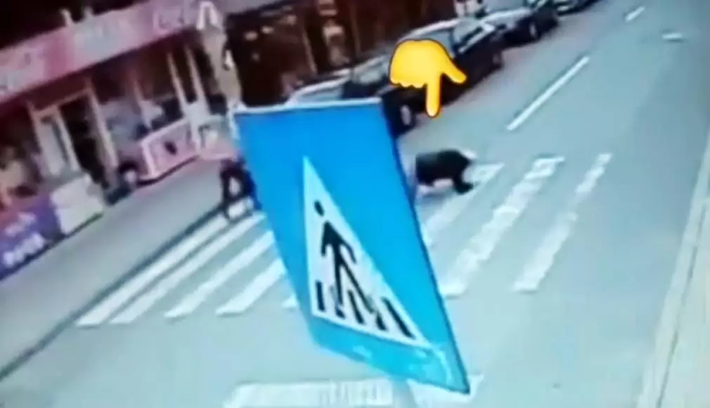 Video: Tulcea. Înscenare incredibilă a unui accident rutier
