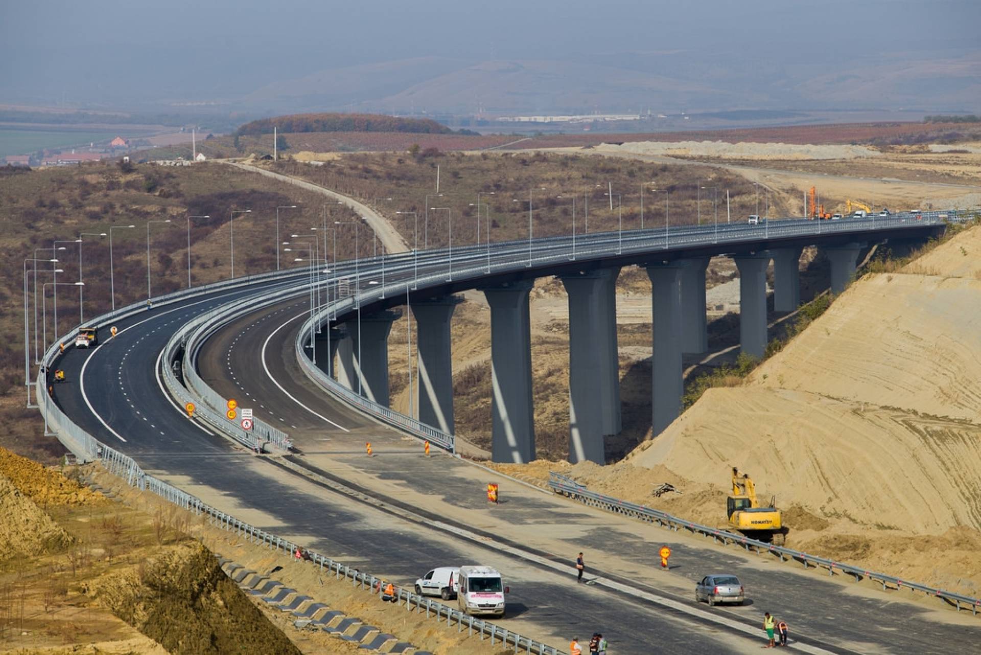 Gropi pe Autostrada 1