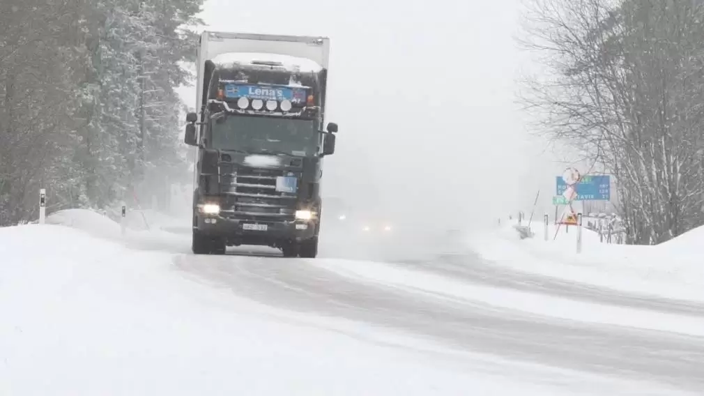 Atenționare pentru șoferii de CAMION. Vreme rea în Grecia