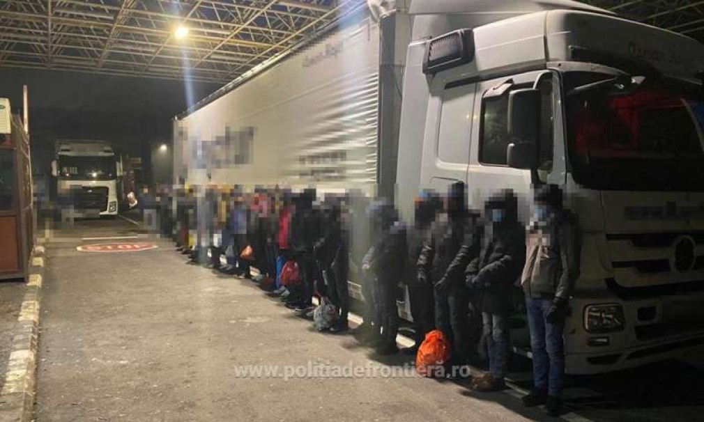 Au fost depistați 150 de cetăţeni străini care încercau să treacă ilegal frontiera