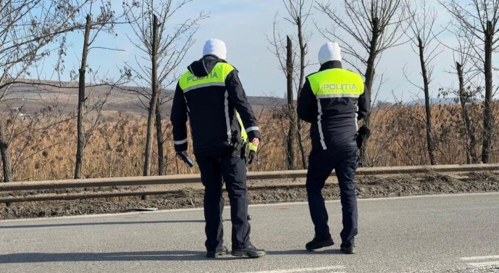 Șoferul unui camion prins băut la volan