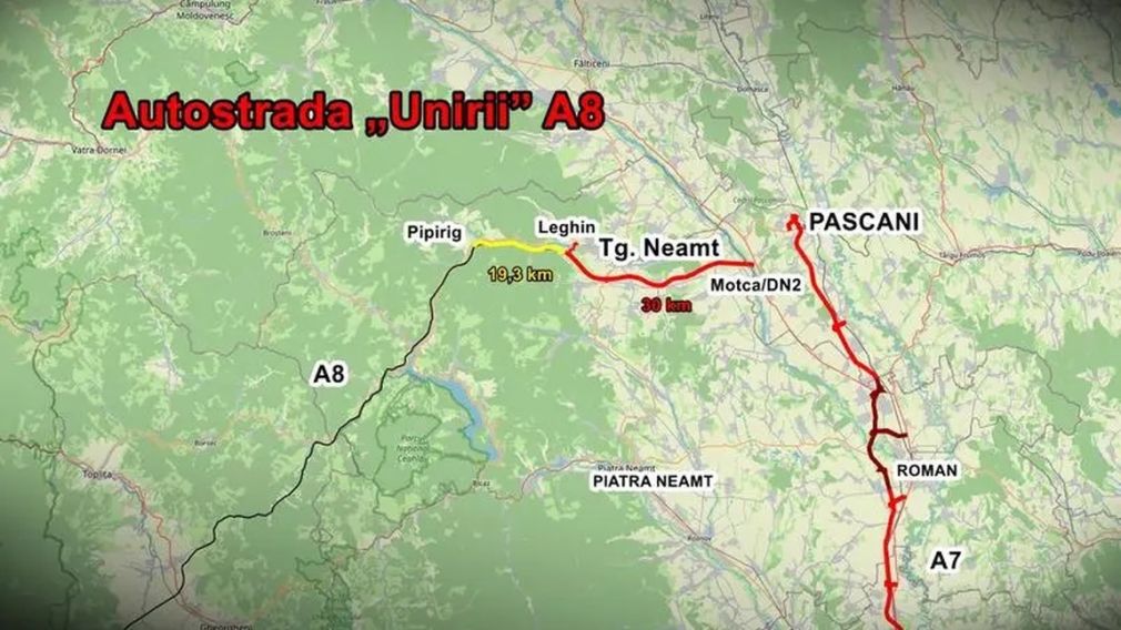 Autostrada 8 lăsată în părăsire. 2 tronsoane, pline de incompetență