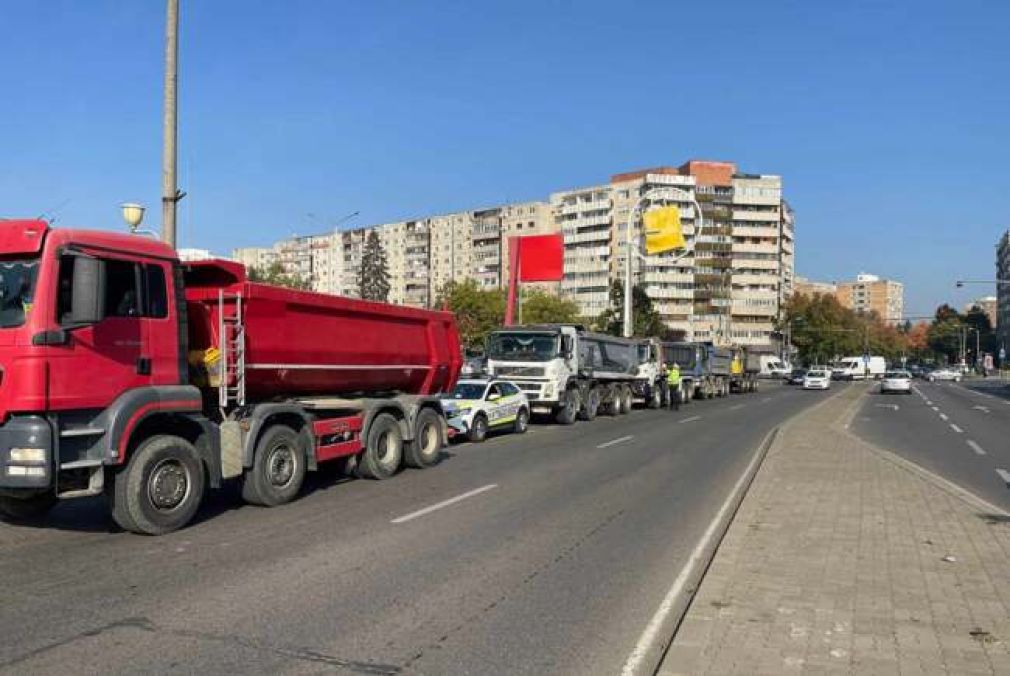 Județul în care camioanele nu circulă joi