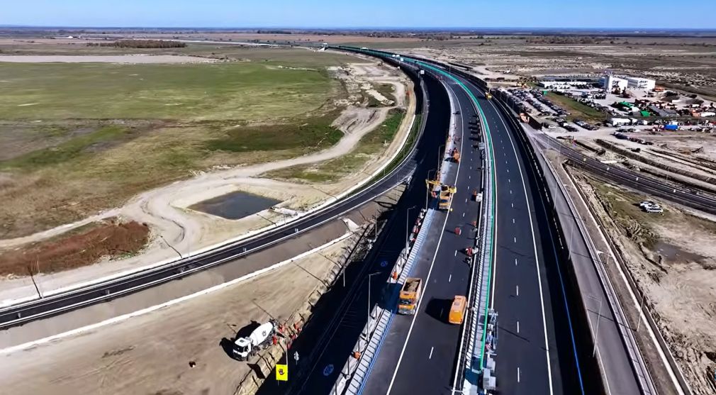 16 kilometri de autostradă, inaugurați mai devreme. Pe unde se va circula?