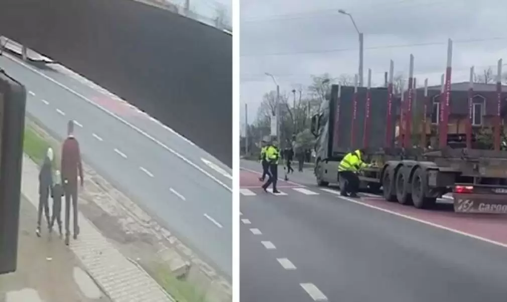 VIDEO. „Sunt neom, am și eu un băiețel”, mărturisește șoferul camionului sub roțile căruia a murit copilul de 3 ani