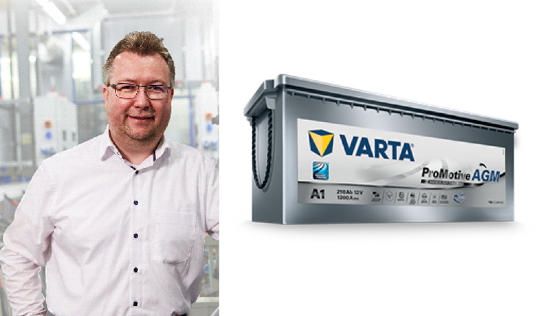VARTA® PROMOTIVE AGM - prima opţiune pentru echiparea din fabrică a camioanelor