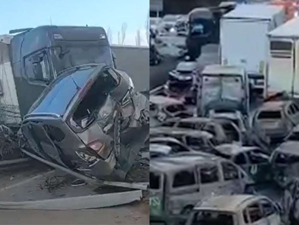 Șofer de camion din Gorj, implicat în accidentul de pe Autostrada M 1 din Ungaria