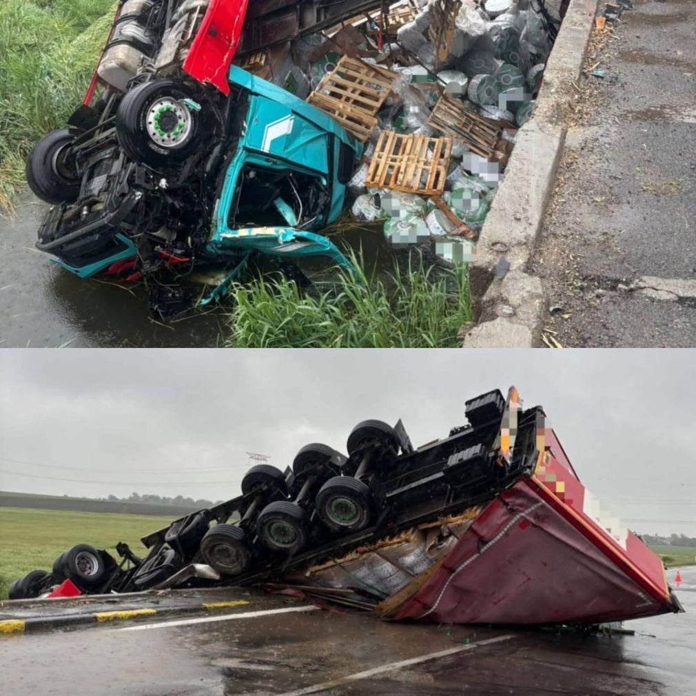 Un șofer de autocamion și-a pierdut viața într-un accident rutier cumplit