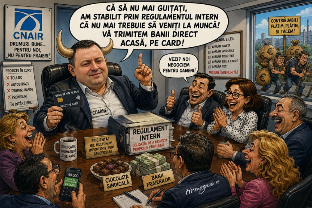 C5. Sindicatul din CNAIR – bătălia pe banii fraierilor