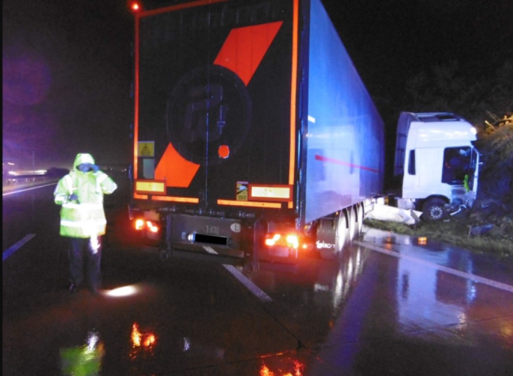 Șoferiță de camion din România, grav accident în Germania. Pagube de 70.000 euro