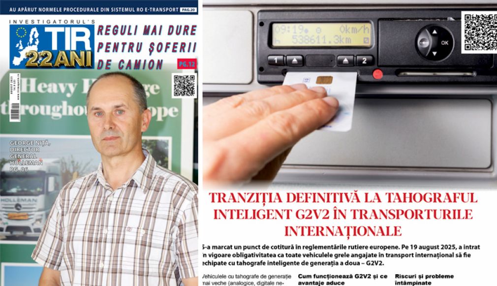 Revista TIR Magazin - ediția AUGUST 2025 - integral