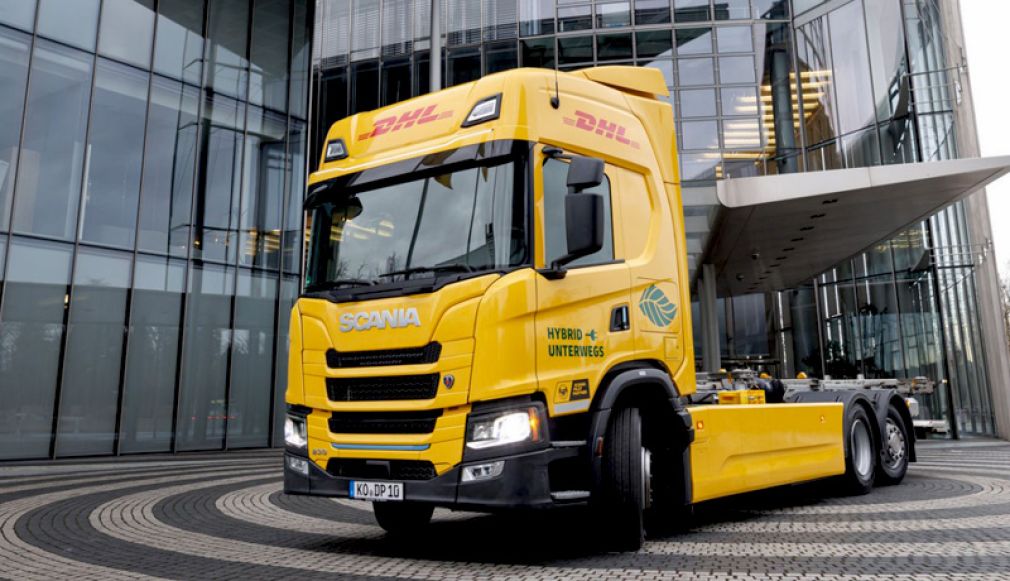 Scania și DHL testează un camion electric cu autonomie de combustibil extinsă