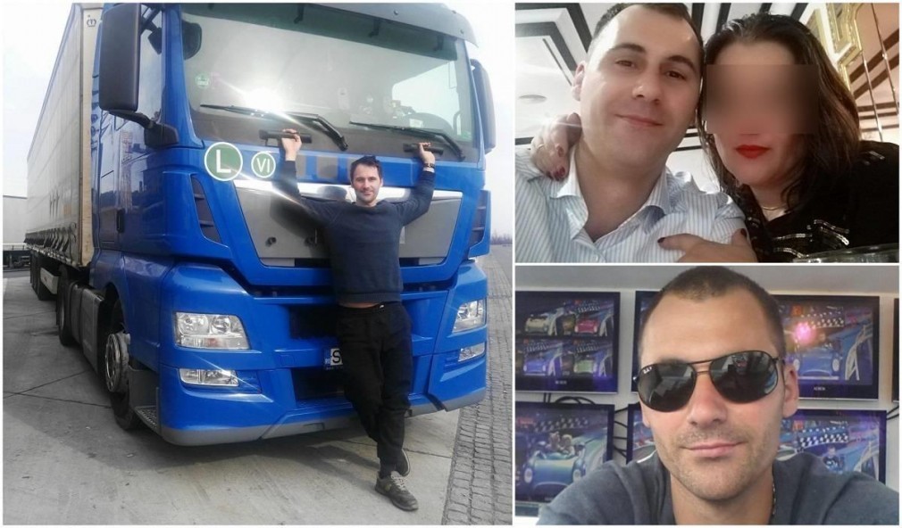 VIDEO Soția șoferului de camion omorât într-o parcare din Franța: Venea plin de sânge pe lângă remorcă
