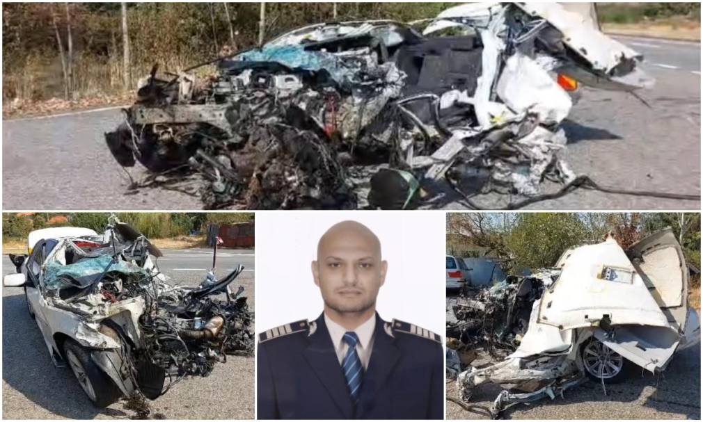 Poliţistul mort sub roţile unui camion, în Mehedinţi, avea doar 42 de ani și era tatăl unei fetițe