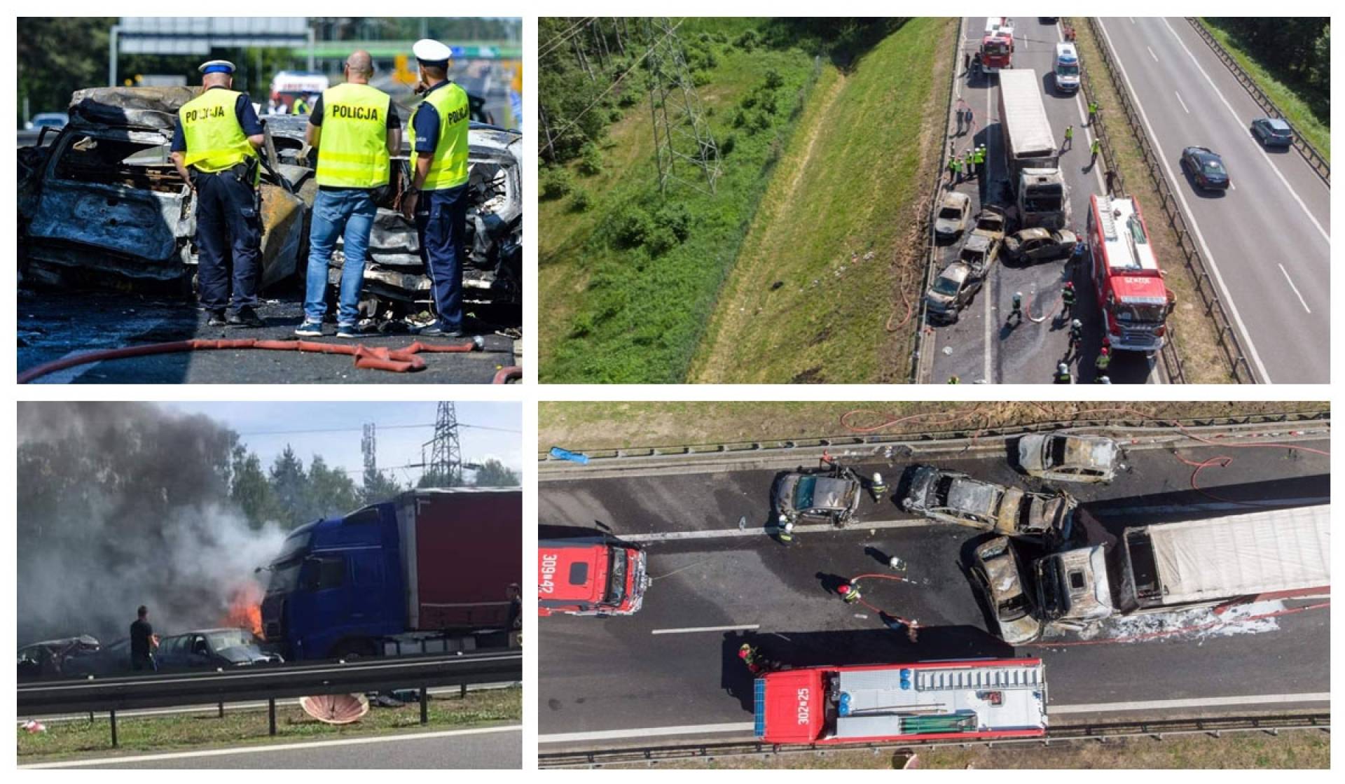 Polonia: VIDEO - Şase morţi și 11 răniţi, după ce un camion a intrat în plin într-o coloană de maşini