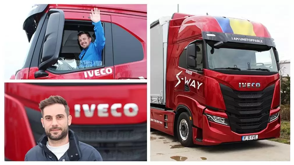 Video: “IVECO S-WAY TOUR”: PREZENTAREA NOULUI CAMION IVECO S-WAY TRANSPORTATORILOR DIN ROMÂNIA