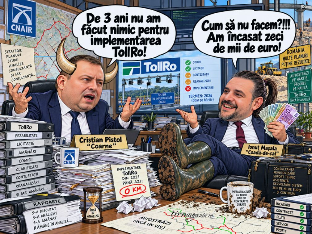 C5. CNAIR lansează dezastrul TollRo la 1 octombrie 2026