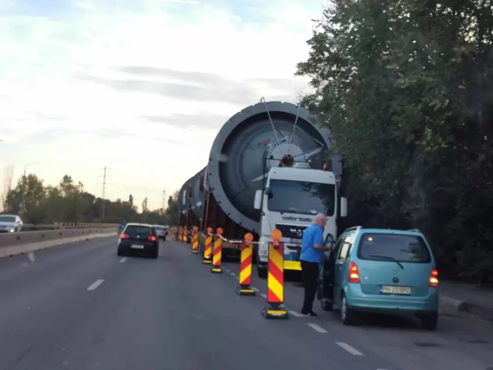 Transport agabaritic pe ruta Sibiu – Nădlac II PTF