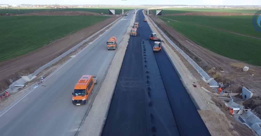 VIDEO Primii kilometri de pe Autostrada București se deschid pe 28 noiembrie