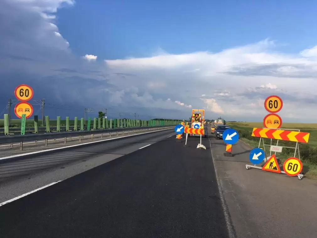 Restricţii pe un nou tronson din A2 Bucureşti - Constanţa