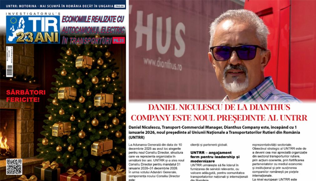 Revista TIR Magazin - ediția DECEMBRIE 2025 - integral