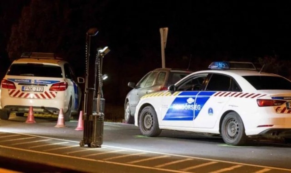 Șofer român, descoperit că transporta ilegal 18 migranți atunci când camionul a izbit un stâlp