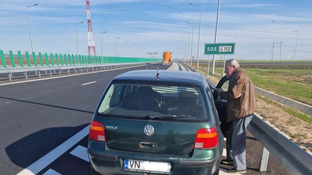 VIDEO Un șofer de 75 de ani a circulat zeci de kilometri pe contrasens pe autostradă