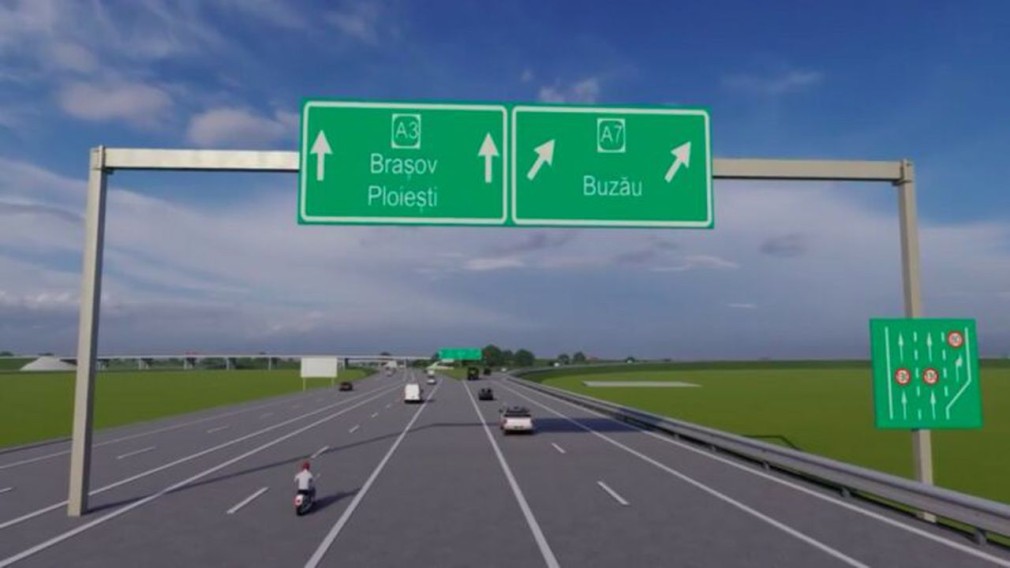 Autostrada Ploiești - Buzău va avea 3 loturi, 42 de poduri și 63 de km