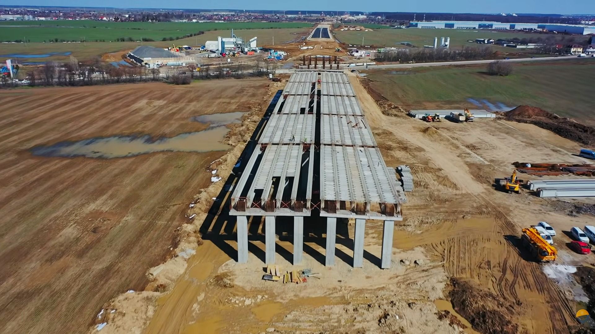 Probleme pe Autostrada București. Un constructor s-a împotmolit pe ultimii 17 km