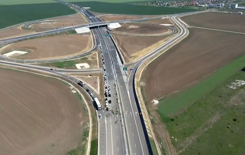 Autostrada București Nord. Lucrările nu sunt nici măcar la jumătate