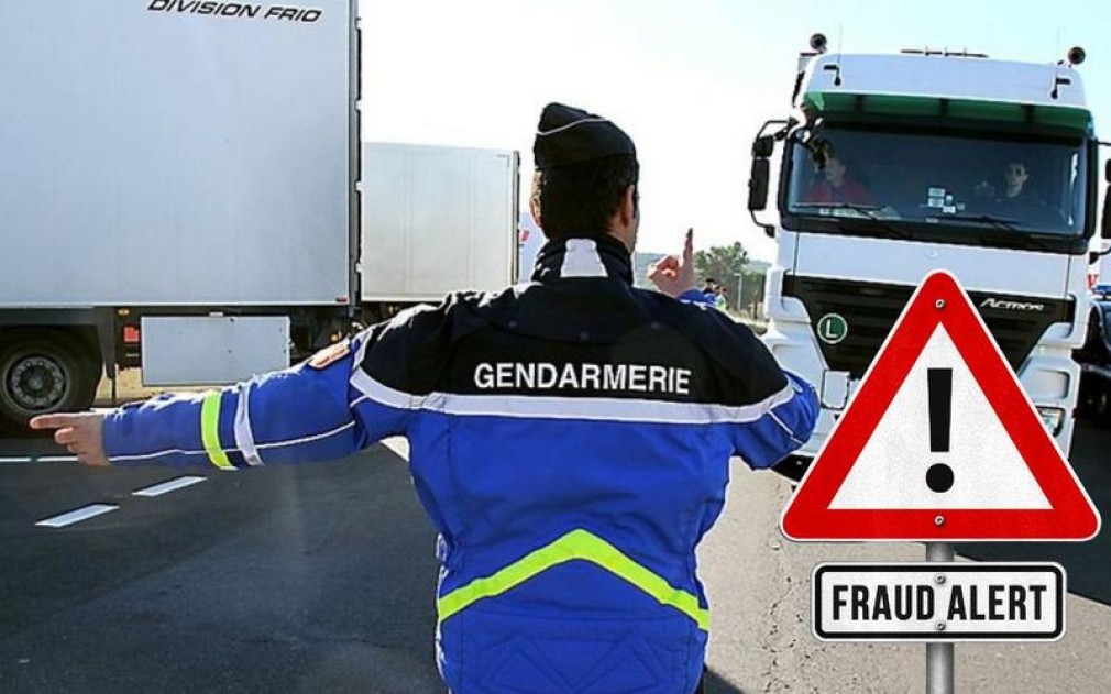Șofer român de camion, arestat în Franța pentru fraudă cu 49 de carduri