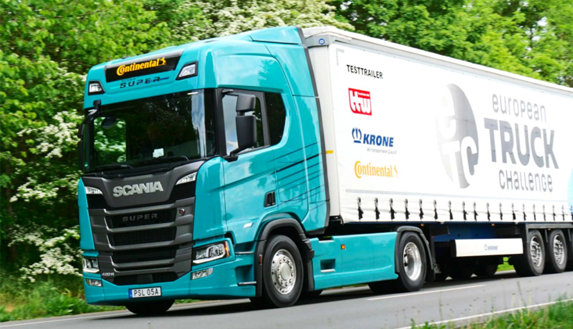 Scania Super este cel mai eficient camion din punct de vedere al consumului de combustibil de la ETC